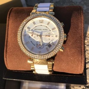 Lady Michael Kors Parker Chronograph Watch MK6119